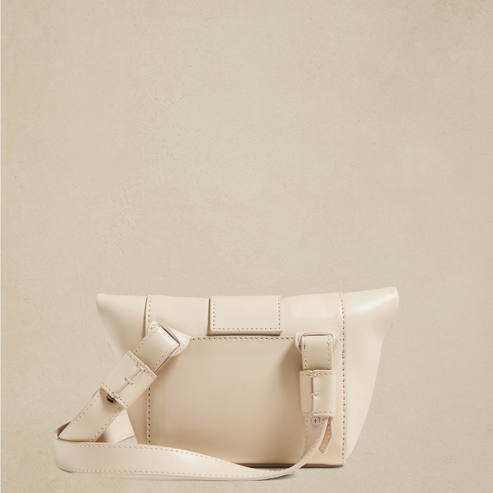 LEATHER MINI TAB CROSSBODY - Picture 5 of 13